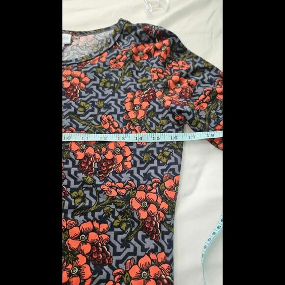 LuLaRoe Julia Women's Floral Print Dress - Size S - Picture 5 of 6